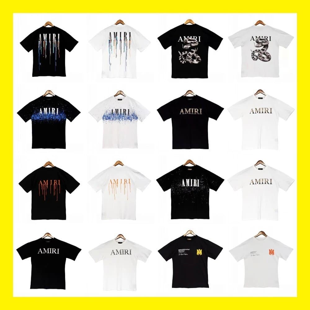 MA Black Crewneck T-Shirt, Rainbow Drip Logo, Arts District LA, Relaxed Fit 1