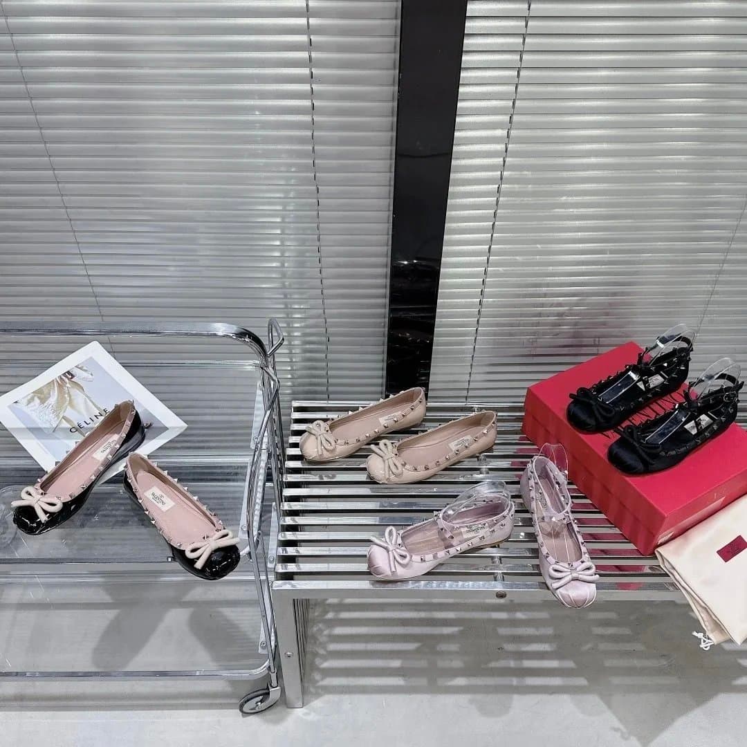 Valentino Garavani VLogo Slingback Mary Jane Pumps, Gold Buckle, Luxury Leather Heels 1