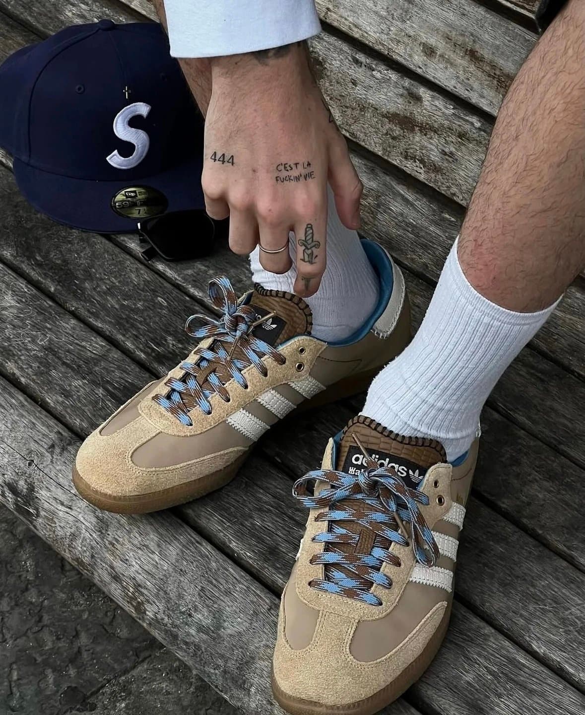 adidas Wales Bonner x Samba Low-Top Sneakers, Suede & Leather, Unisex 1